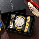 COMBO RELÓGIO ROMANI + 2 PULSEIRAS