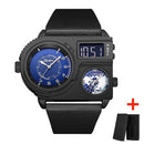 RELÓGIO BOMBER 3 EM 1 OLEVS LUXO DIGITAL QUARTZ