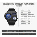 RELÓGIO BOMBER 3 EM 1 OLEVS LUXO DIGITAL QUARTZ