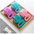 Esponja Cinta De Silicone Para Esfoliação Banho Massageador