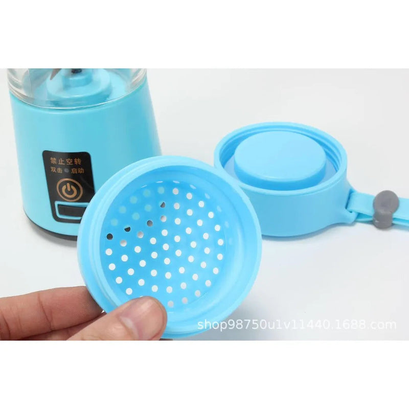 Mini Liquidificador Portátil Shake Take Juice Cup 6 Lâminas Recarregável