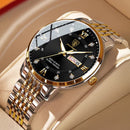 Conjunto LOVE Poedagar Leve 2 Relógios Originais Feminino e Masculino