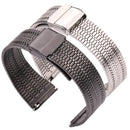 HENGRC- Pulseira de aço inoxidável para homens e mulheres,