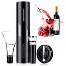Abridor de Vinho Elétrico Profissional + 3 Acessórios