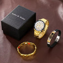 COMBO RELÓGIO ROMANI + 2 PULSEIRAS